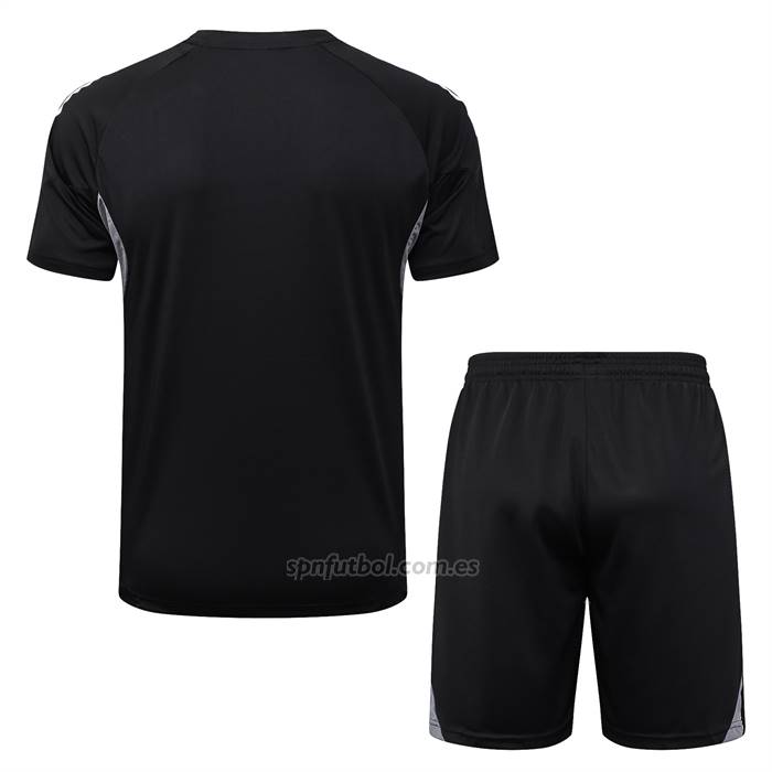 Chandal del Argentina Manga Corta 2025-2026 Negro - Pantalon Corto